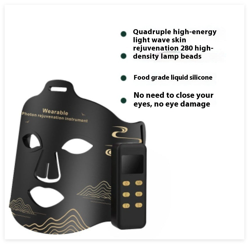 Red light therapy mask