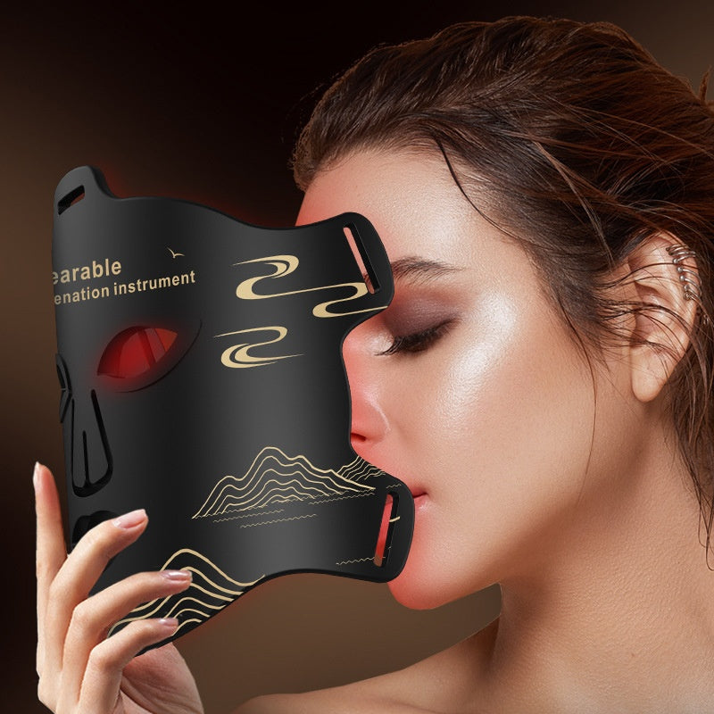 Red light therapy mask