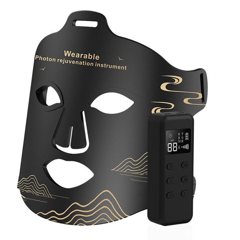 Red light therapy mask